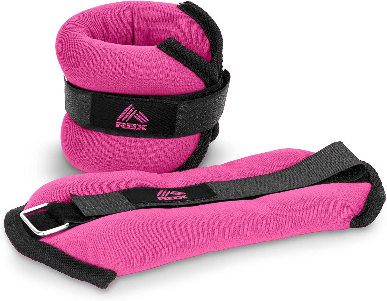 Adjustable Ankle and Wrist Weights for Enhanced Workouts - Soft Touch Velcro Straps for Jogging, Walking, and Resistance Training (Set of 2)