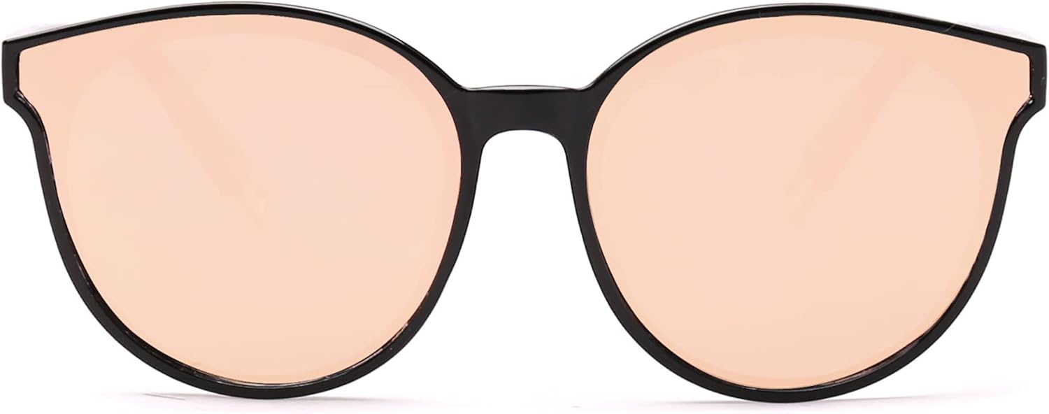 Chic Oversized Round Sunglasses for Trendy Men and Women